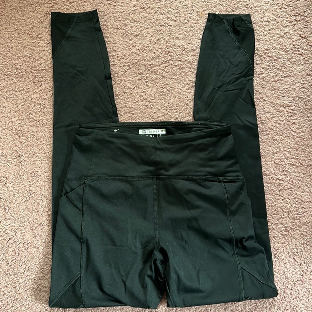Forever 21 Black Workout Leggings, size XS